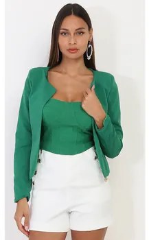 Blazer Groen La Modeuse  58871_P135730