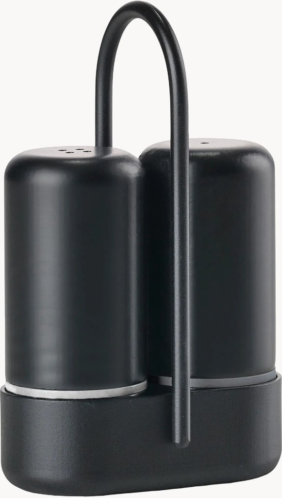 Zout- & peperstrooierset Singles Black, 3-delig
