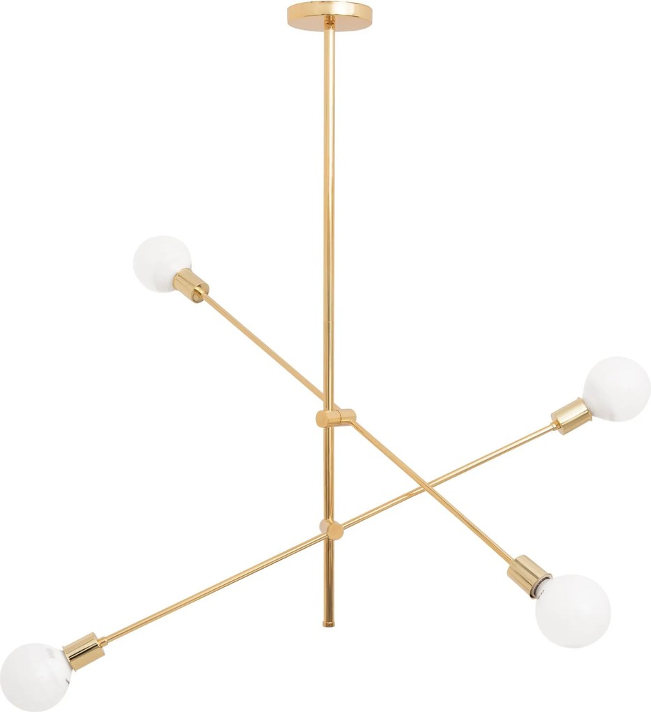 De Plafondlamp Hangend Tweearmig Verstelbaar APP479-4C