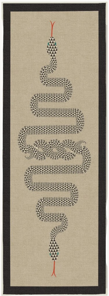 Wasbare laagpolige loper Venom by Jonathan Adler