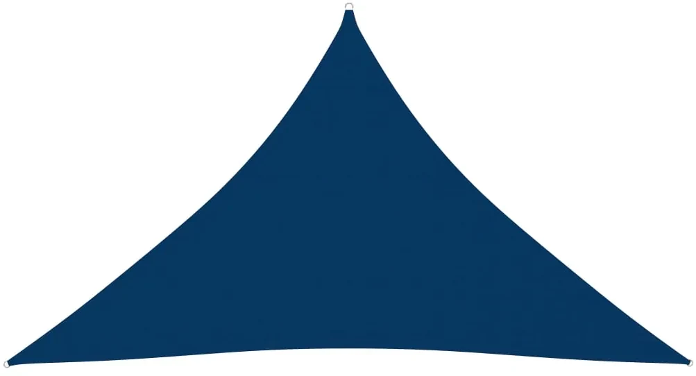 vidaXL Zonnescherm driehoekig 5x5x6 m oxford stof blauw