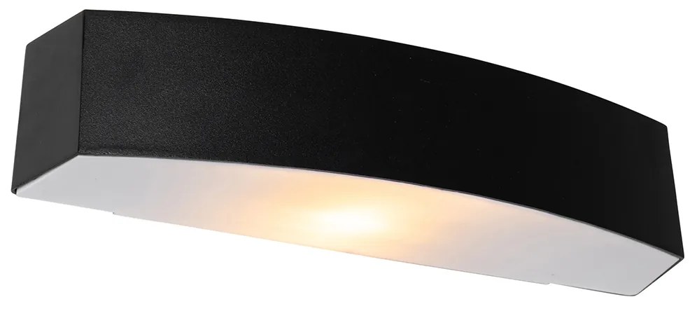 Moderne buiten wandlamp zwart IP44 - Bojan