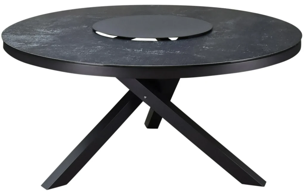 New Valley dining tuintafel 150xH74 cm rond antraciet