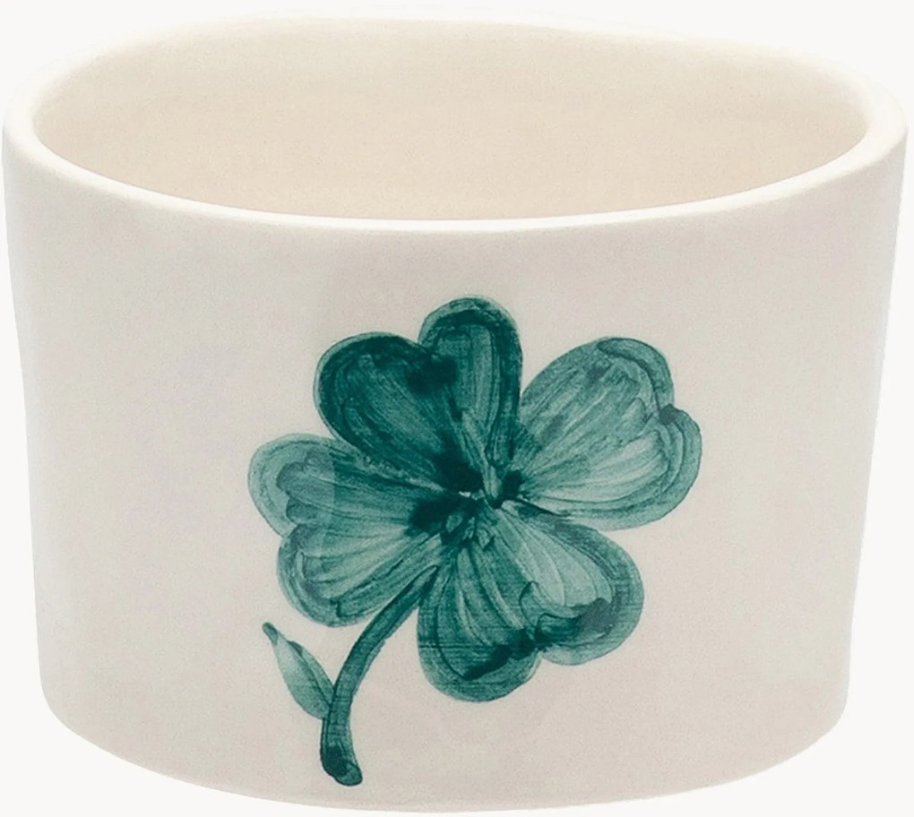 Handbeschilderde kleine snackkom Shamrock