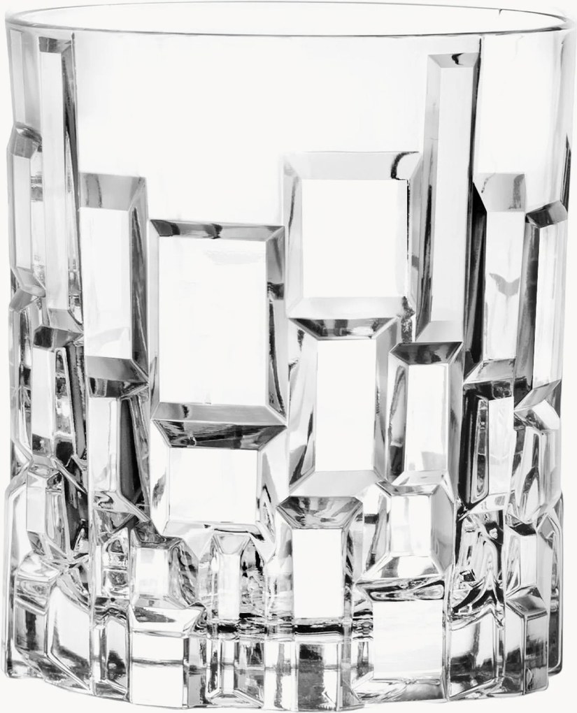 Kristallen whiskyglazen Etna, 6-delig