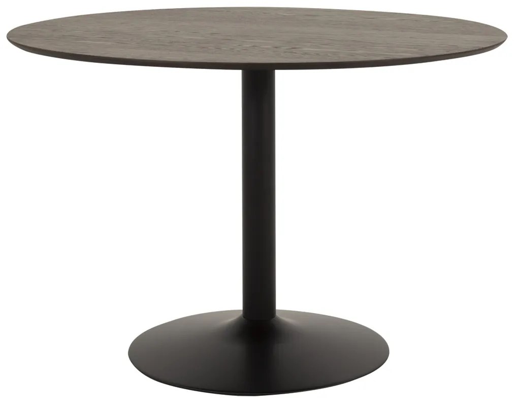 Tenzo Taco Ronde Tafel Gerookt Eiken 110 Cm - 110 X 110cm.