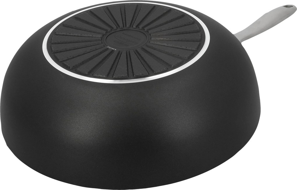 Demeyere Alu Industry 3 Ceramic Wok vlakke bodem Ceraforce 28 cm - Alu Industry 3 Ceramic - Demeyere