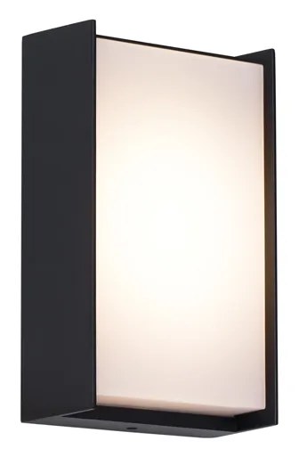 Moderne buiten wandlamp zwart incl. LED IP65 - Packet