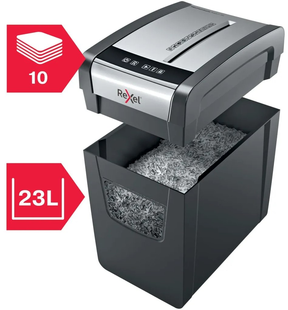 Rexel Papierversnipperaar P4 Momentum X410-SL