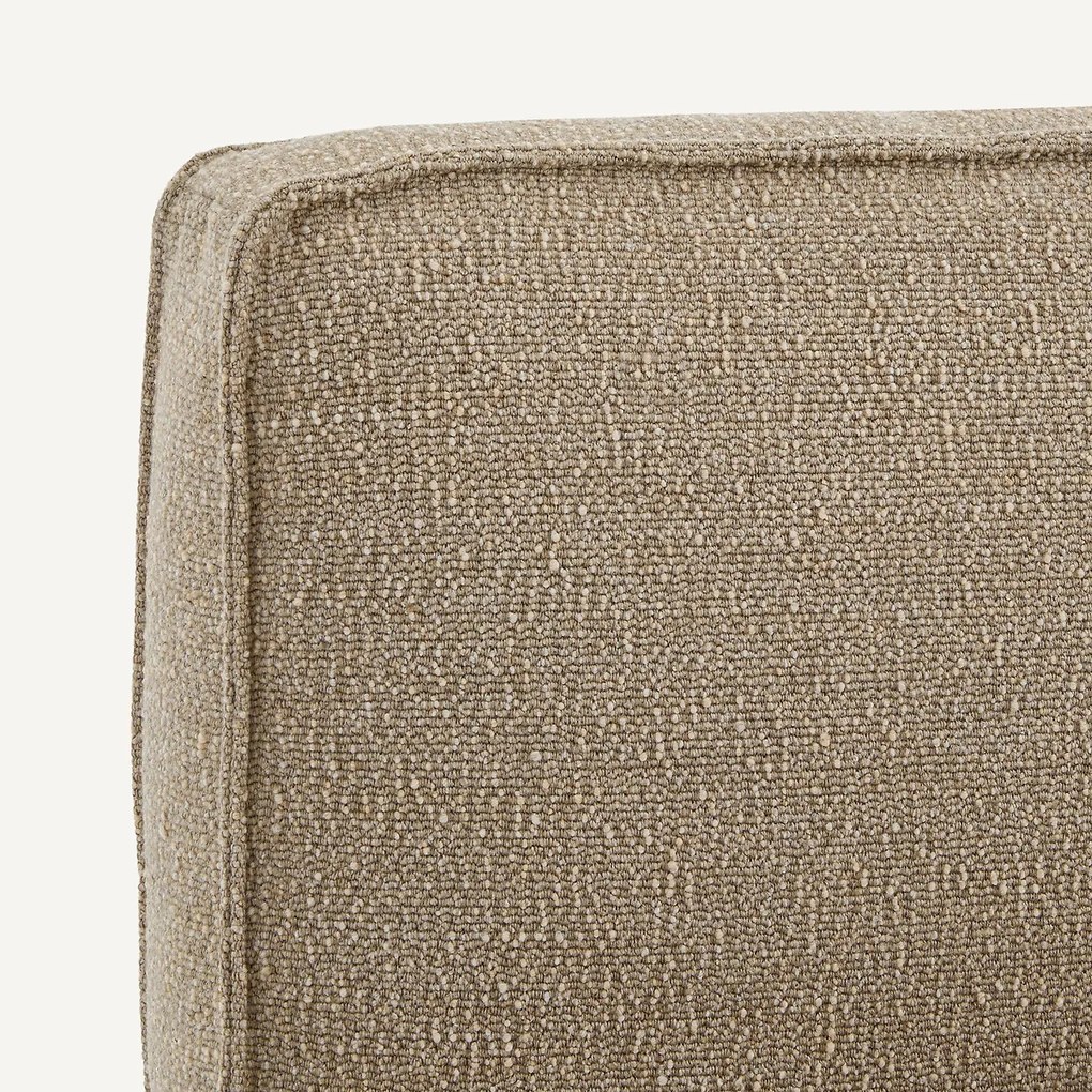 Kussens van structuurstof, 30% wol, voor fauteuil DILMA