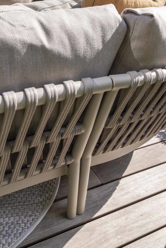 Taste by 4 Seasons Catalana chaise loungebank SALE Loungebank antraciet weerbestendig