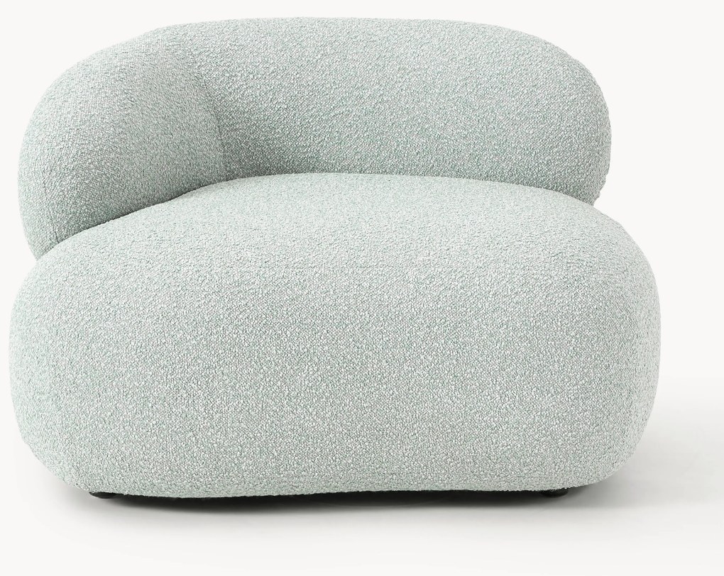 Bouclé loungefauteuil Alba