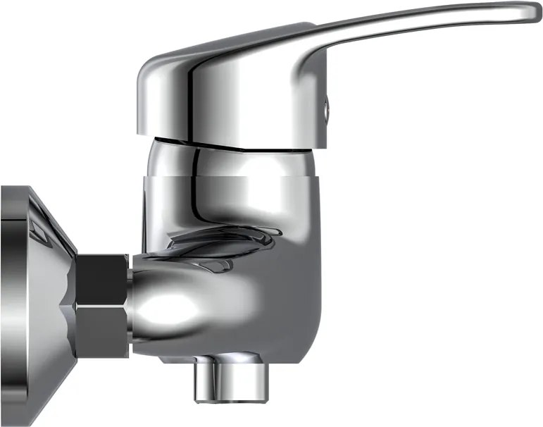 Schutte Batoni douchekraan chroom