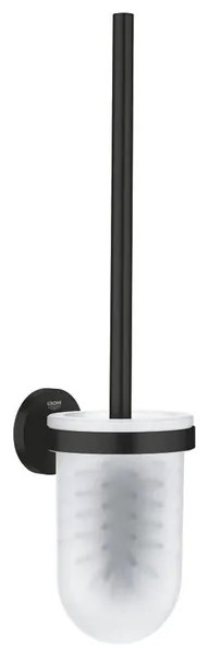 GROHE Start Toiletborstelhouder - wandmontage - rond - open - mat zwart 411852430