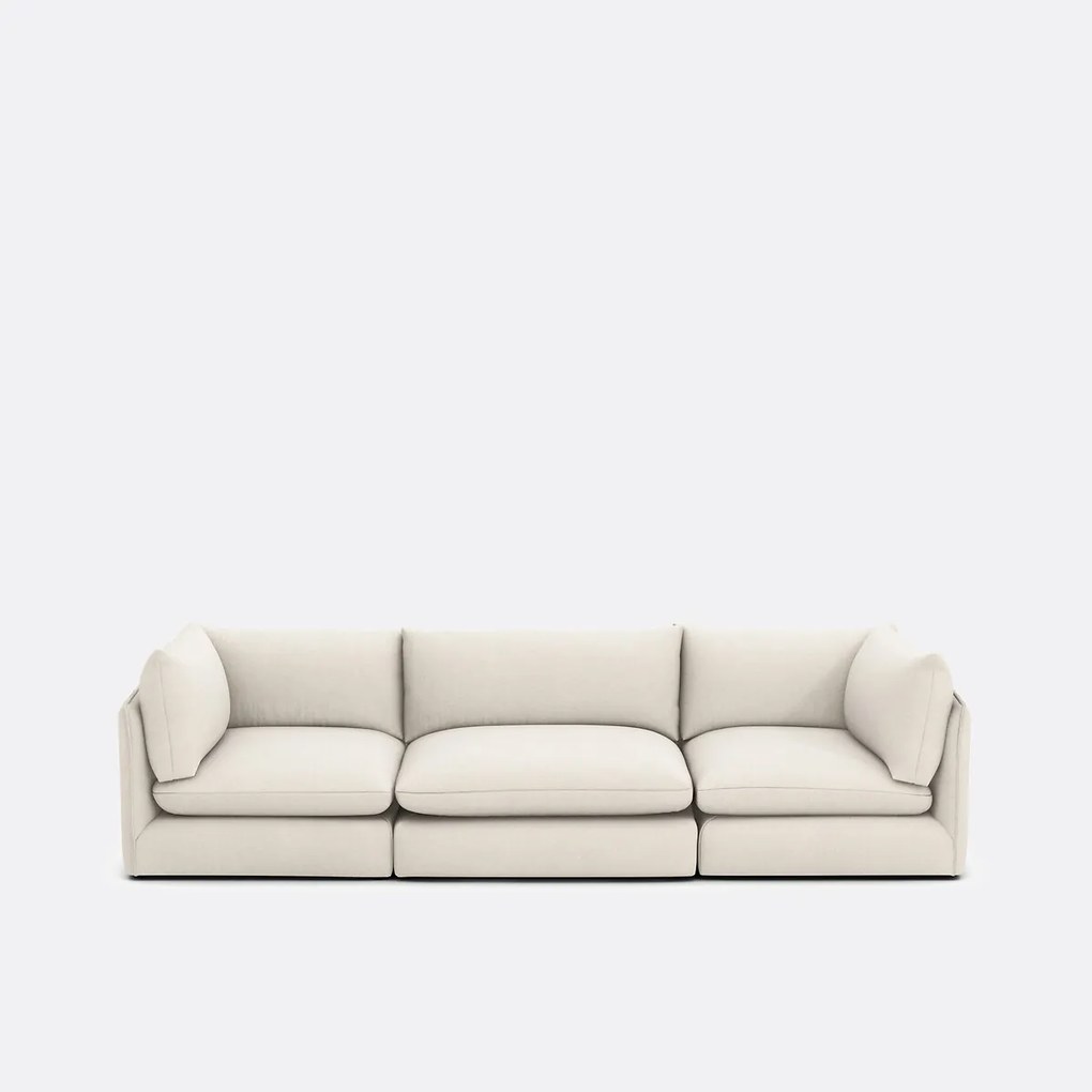 Modulaire 3-zitsbank, polyester, Malo