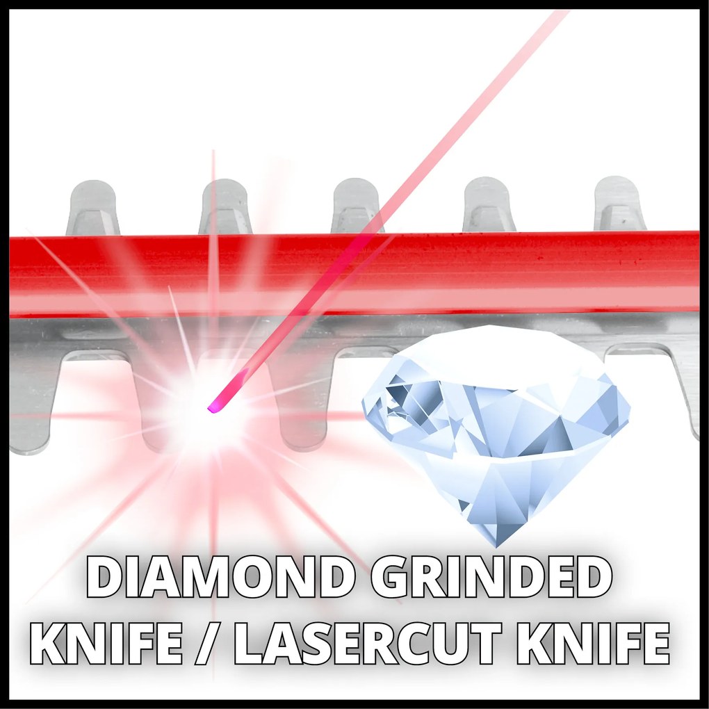 Einhell GE-CH 1846 Li KIT 2,0Ah Accu heggenschaar