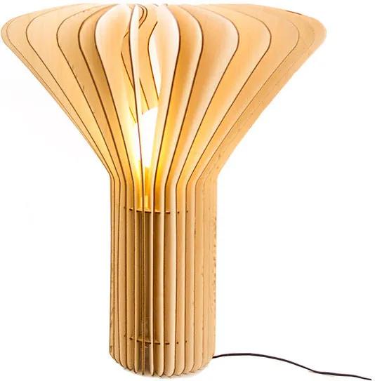 Bomerango Octo lampenkap - Hout - Extra large- Tafellamp - Hanglamp - Scandinavisch design - extra groot