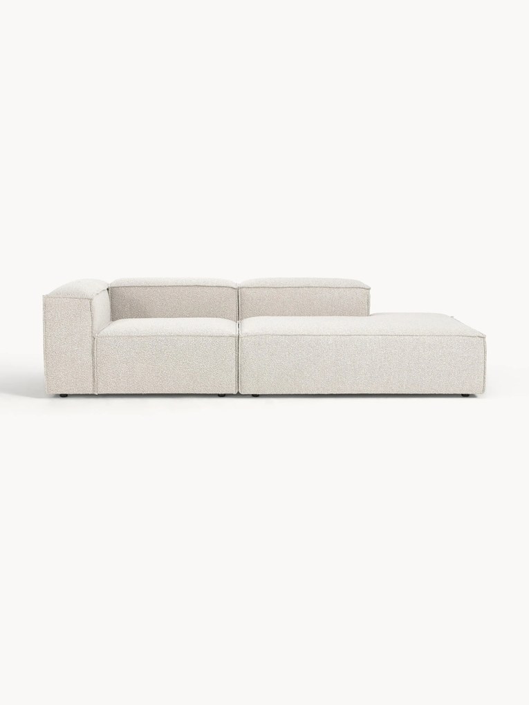 Modulaire chaise longue Lennon van bouclé