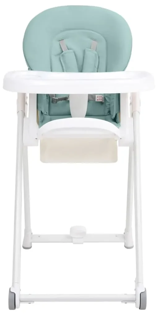 vidaXL Kinderstoel aluminium turquoise