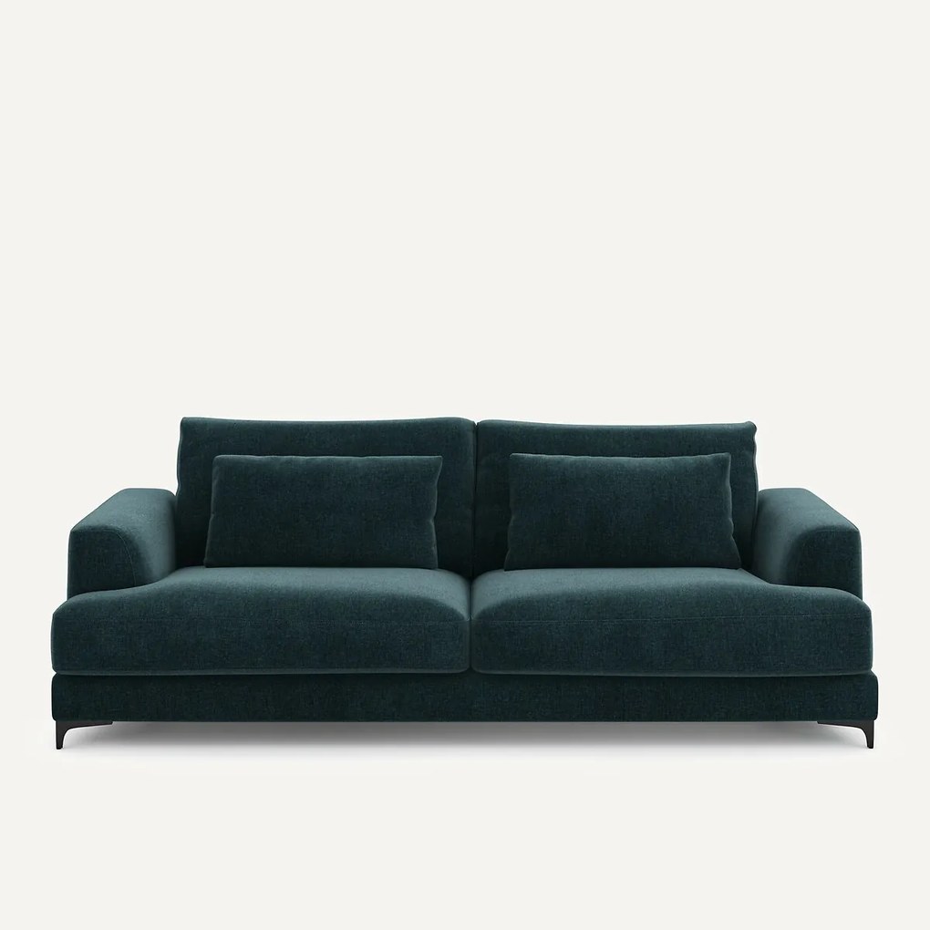 4-zits slaapbank fluweel chenille, Marsile