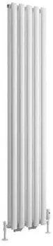 Eastbrook Tunstall dubbele radiator 35x180cm 1190W wit mat