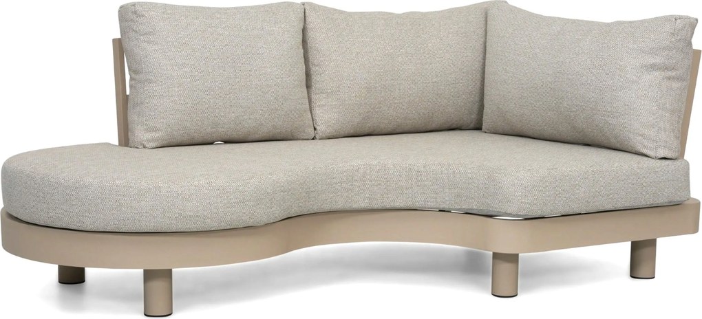 Loungeset tuin 10 personen Aluminium Zand/Beige  Lifestyle Garden Furniture Organio/Elanio