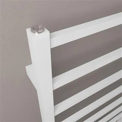 Eastbrook Tuscan Square handdoekradiator 50x120cm 460W wit glans