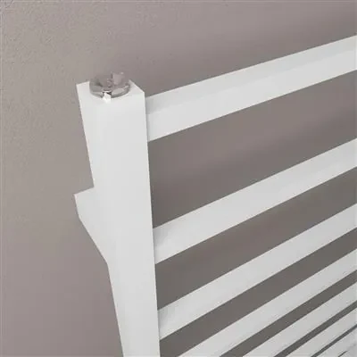 Eastbrook Tuscan Square handdoekradiator 50x80cm 305W wit glans