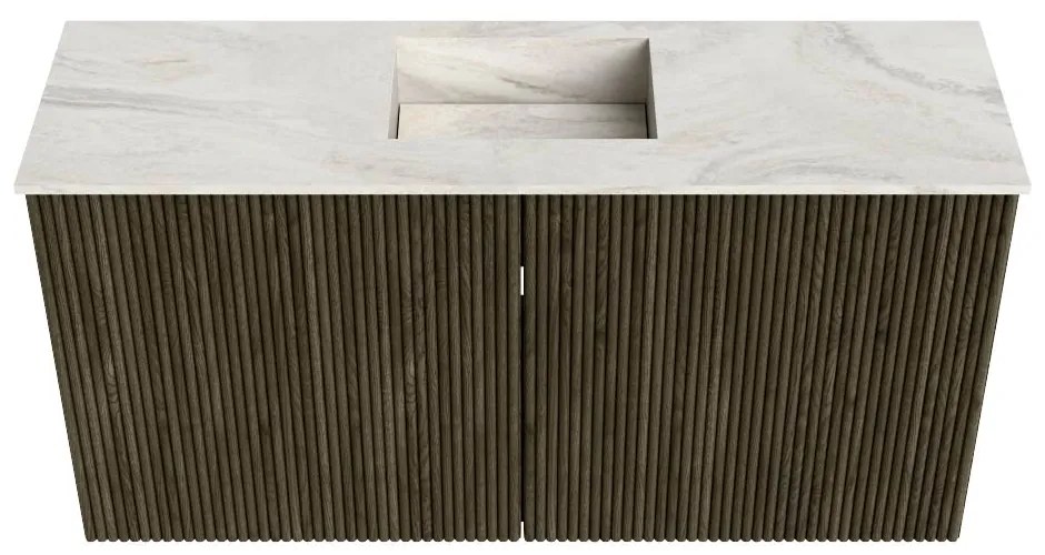 Mondiaz Joya DLux 80cm toiletmeubel shadow met wastafel faye midden zonder kraangat ostra