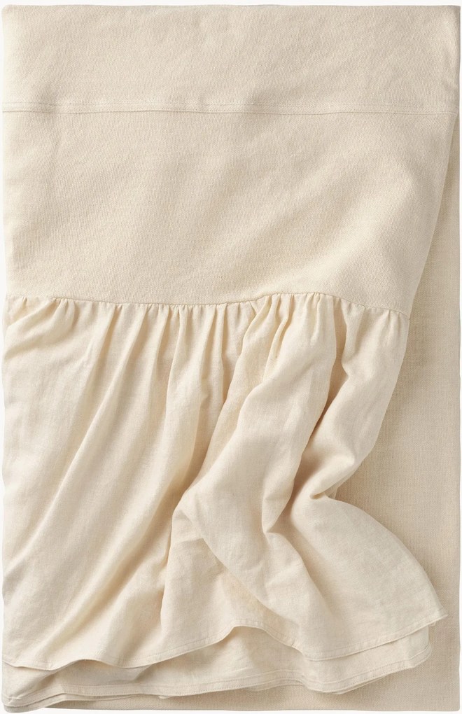 Gewatteerde bedsprei Elly van linnen