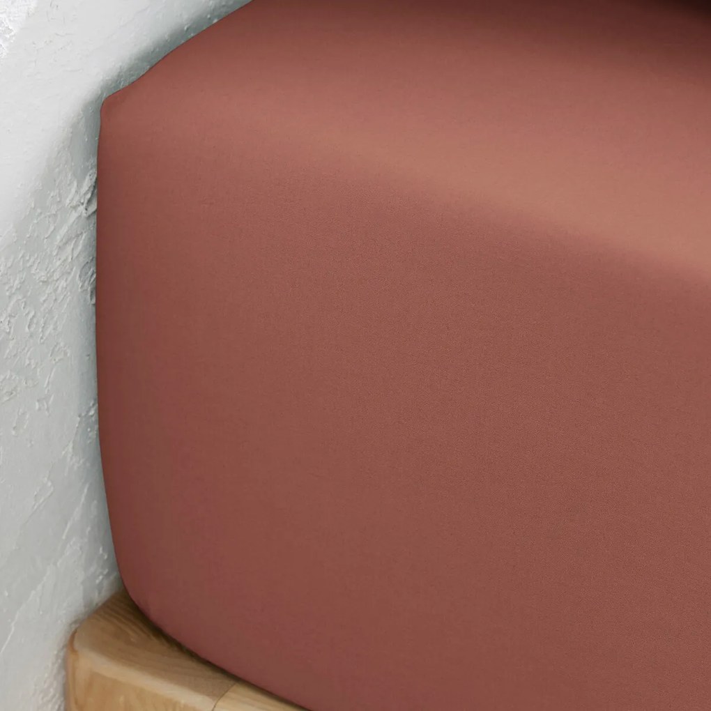 Hoeslaken van perkal katoen, 80 draden, 35 cm kop, Scenario