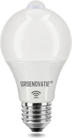 E27 LED Lamp 5W Warm Wit, PIR Bewegingssensor
