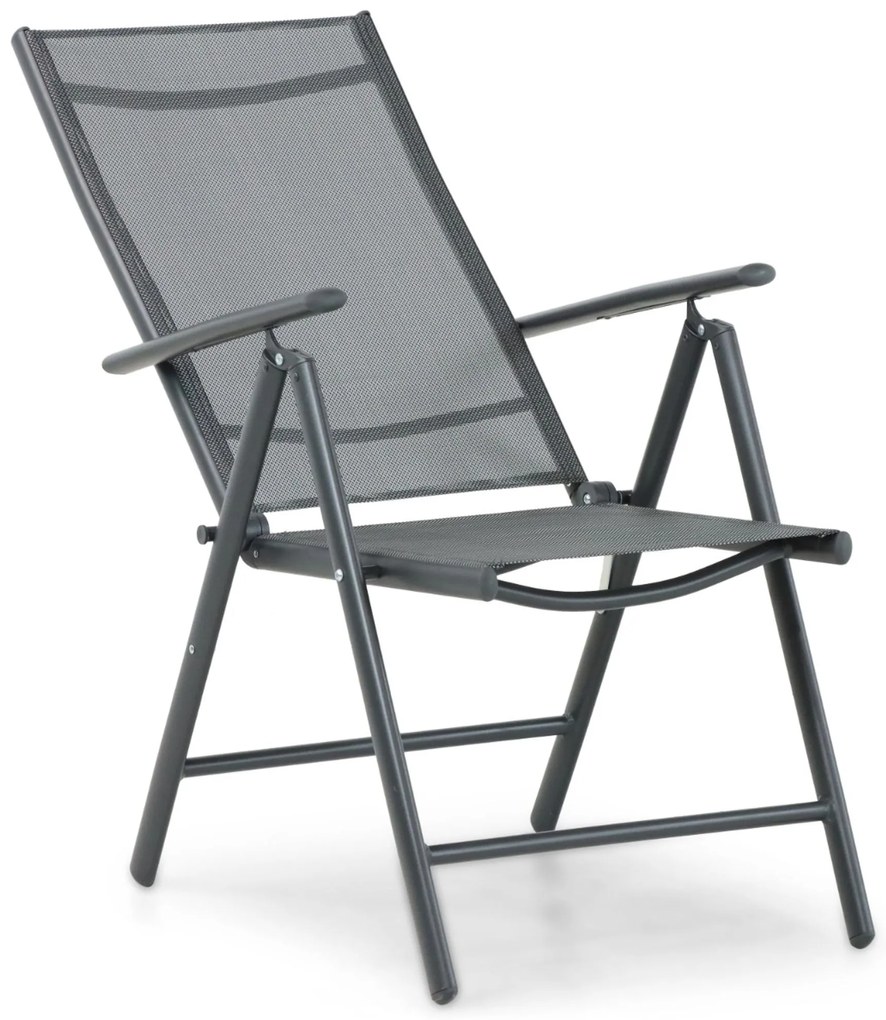 Domani Furniture Manu Standenstoel Aluminium/textileen Grijs