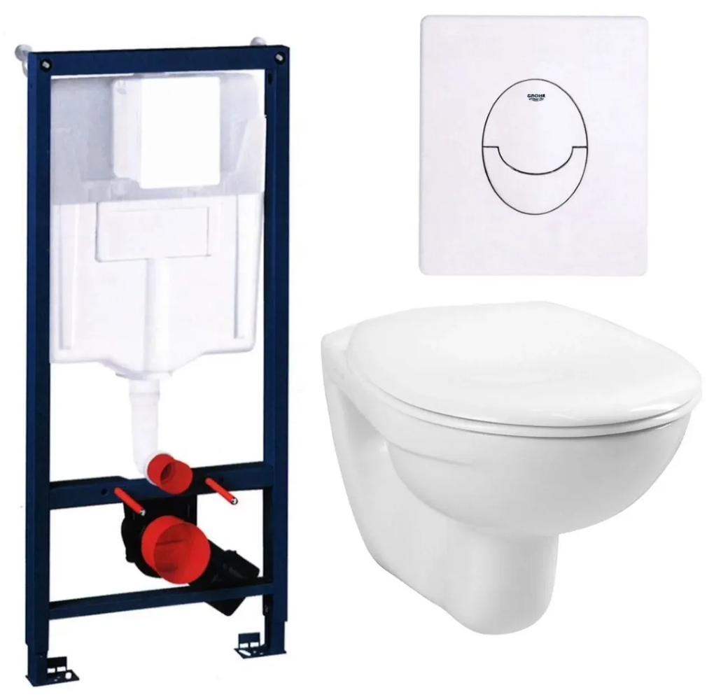 Aktie Toiletset Grohe Rapid SL met Basic Smart pot en Skate Air drukplaat