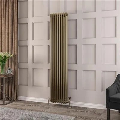 Eastbrook Rivassa 3 koloms radiator 40x180cm staal 2084W brons