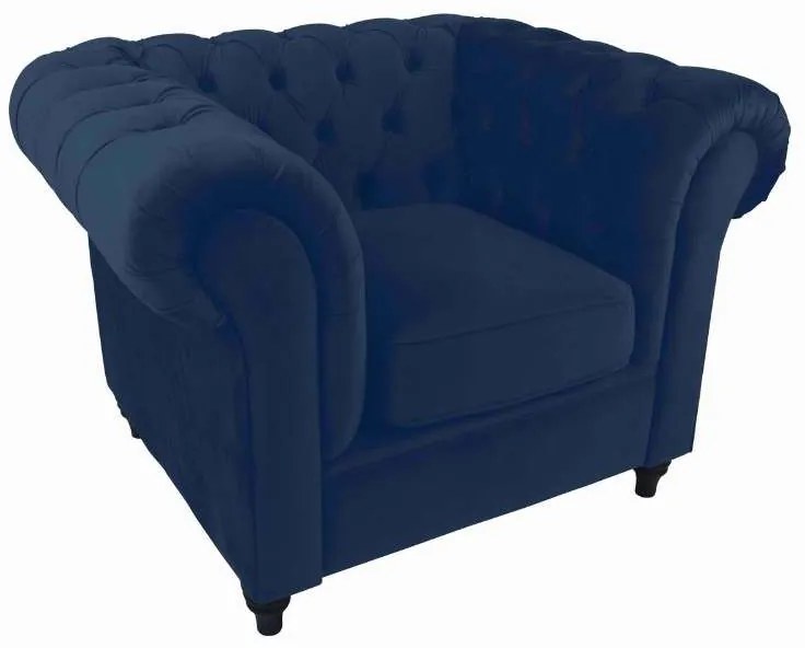Fauteuil - Giethoorn - Kronos fluweel blauw 9