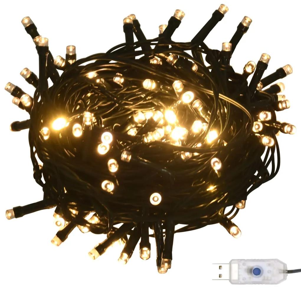 vidaXL 61-delige Kerstballenset met piek en 150 LED's roségoud