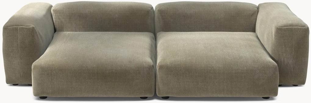 Modulaire bank Vetsak (3-zits) van corduroy