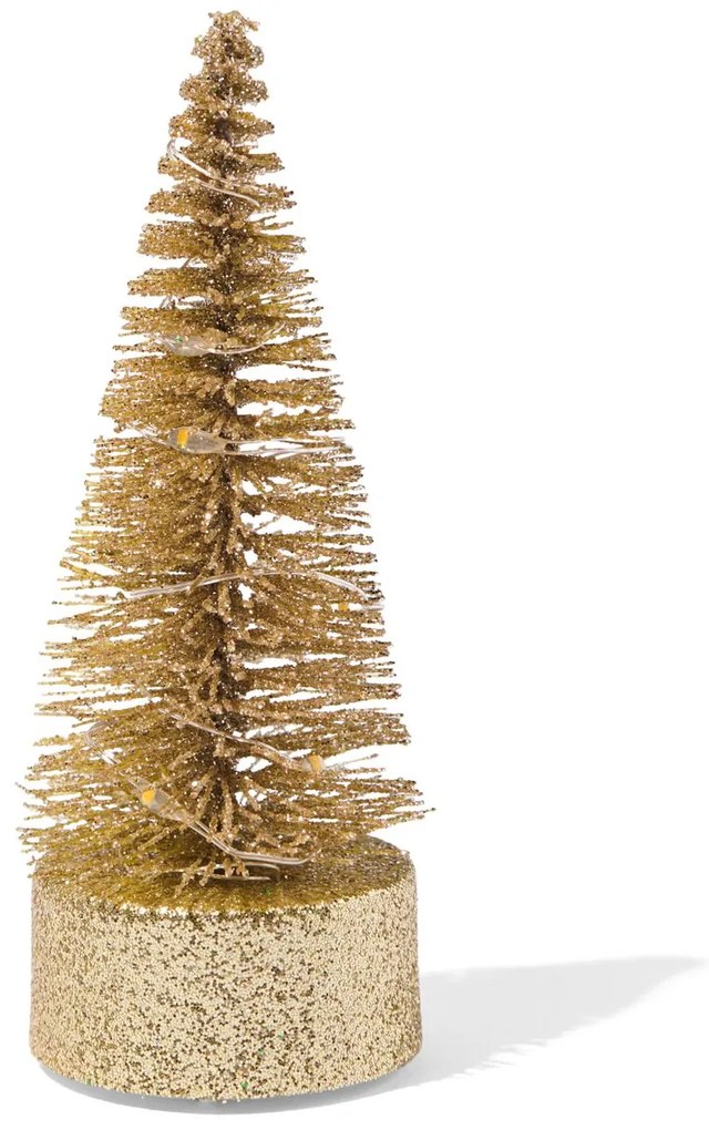 HEMA Kerstboom Met LED Lichtsnoer Ø4x10.5 Goud