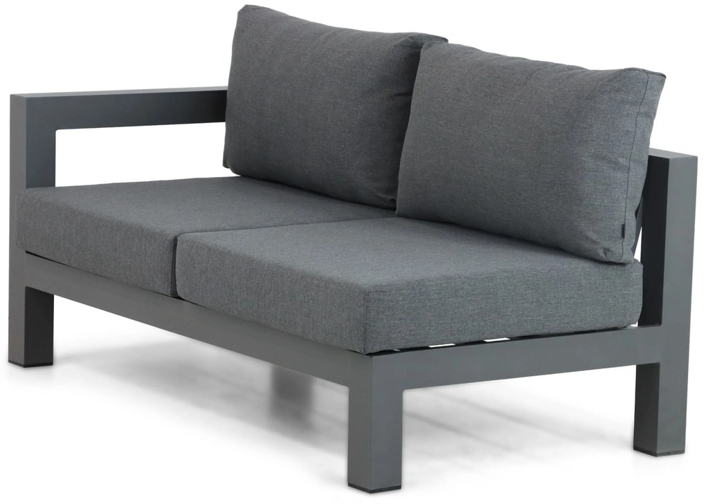 Hoek loungeset 5 personen Aluminium Grijs  Lifestyle Garden Furniture Luca