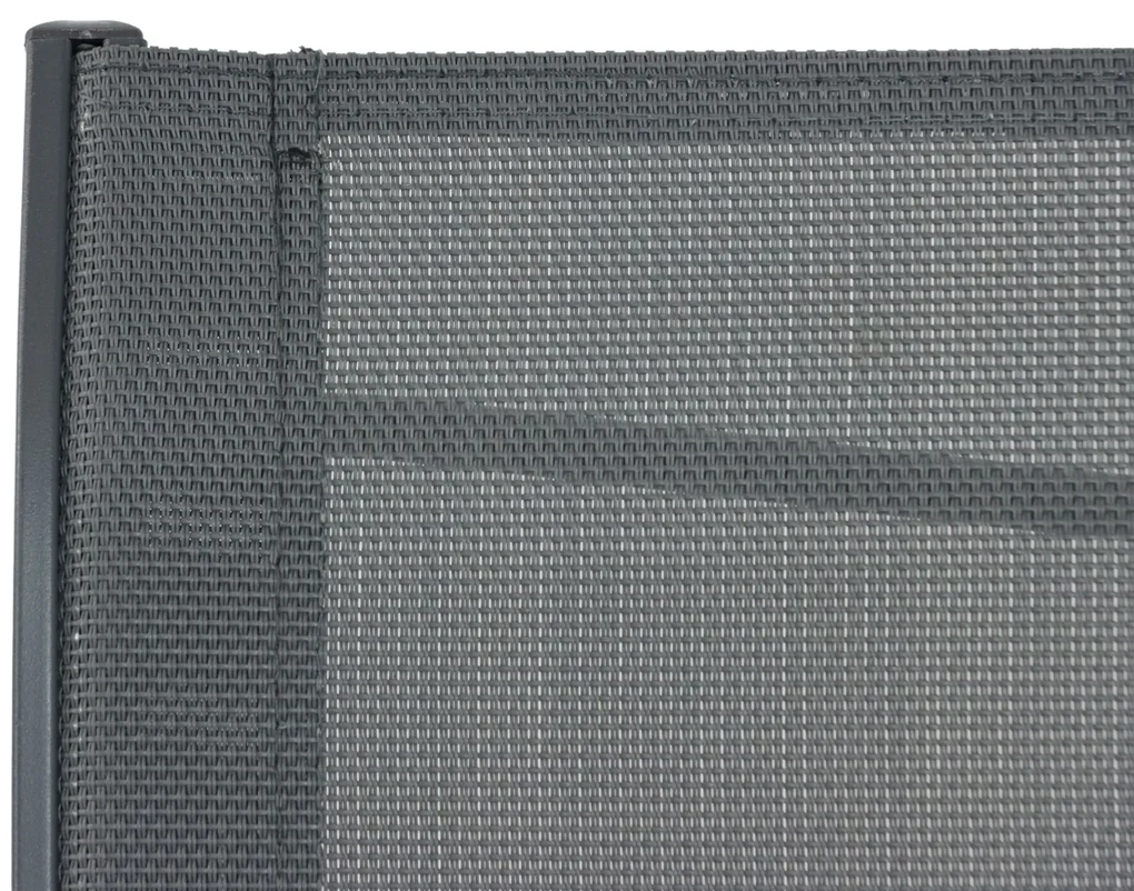 Tuinset 6 personen 220 cm Aluminium/textileen Grijs Domani Furniture Verde/Mateo