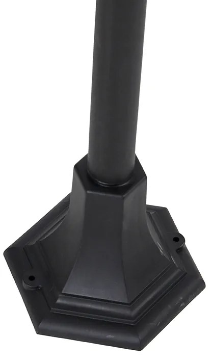 Klassieke lantaarn zwart 122 cm IP44 - Capital