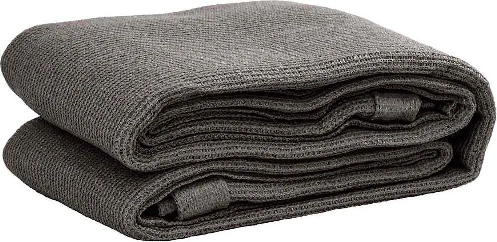 vidaXL Tenttapijt 400x600 cm antracietkleurig