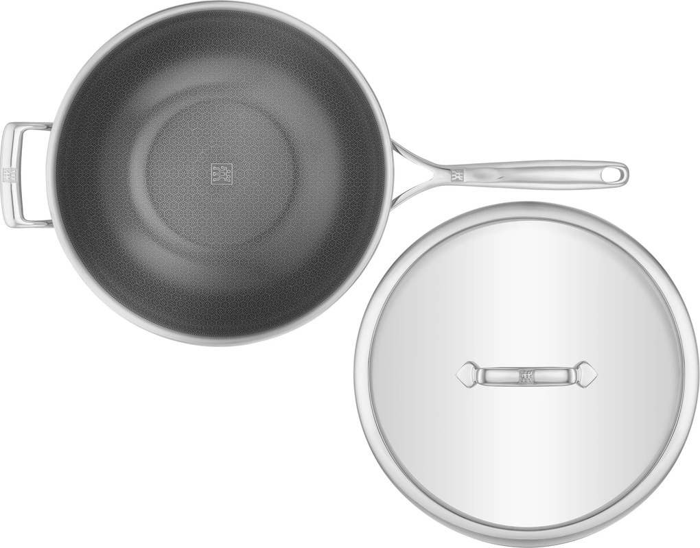 ZWILLING Peak Wok met deksel Ceraforce HyCoat 30 cm - Peak - ZWILLING