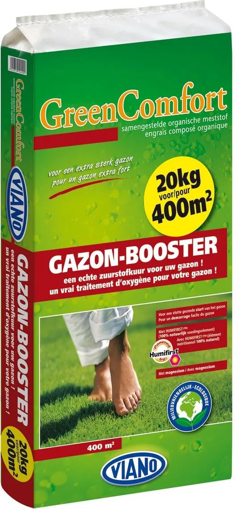 Viano gazonmeststof 20kg voor 400m² - Booster