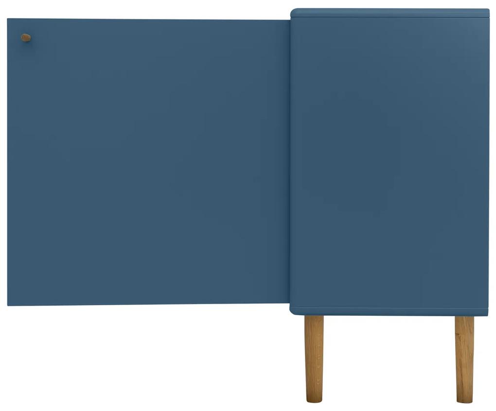 Tenzo Color Living Dressoir Kast Blauw - 175x40x80cm.