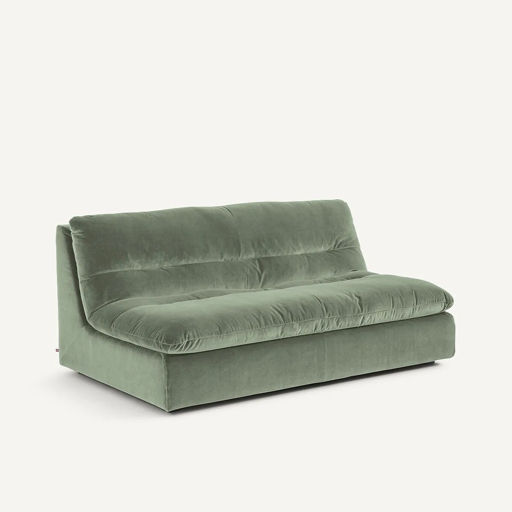 3-zits modulaire zetel in fluweel, GIULIANO