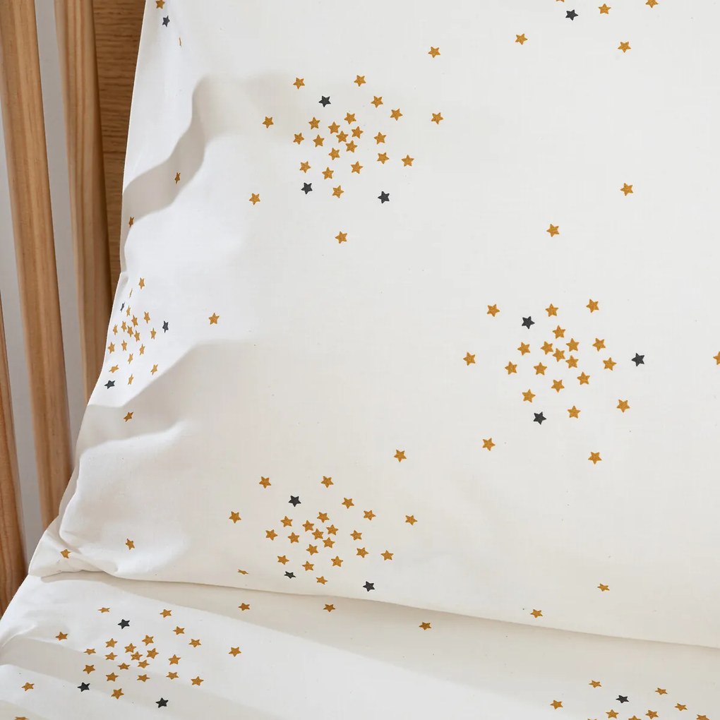 Kussensloop voor babybed, perkalkatoen