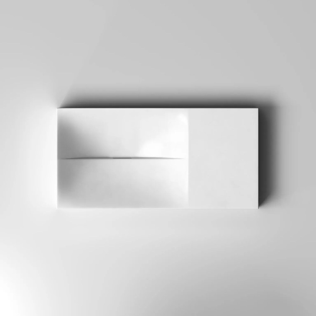 Clou Vale fontein solid surface 38cm zonder kraangat rechts wit mat