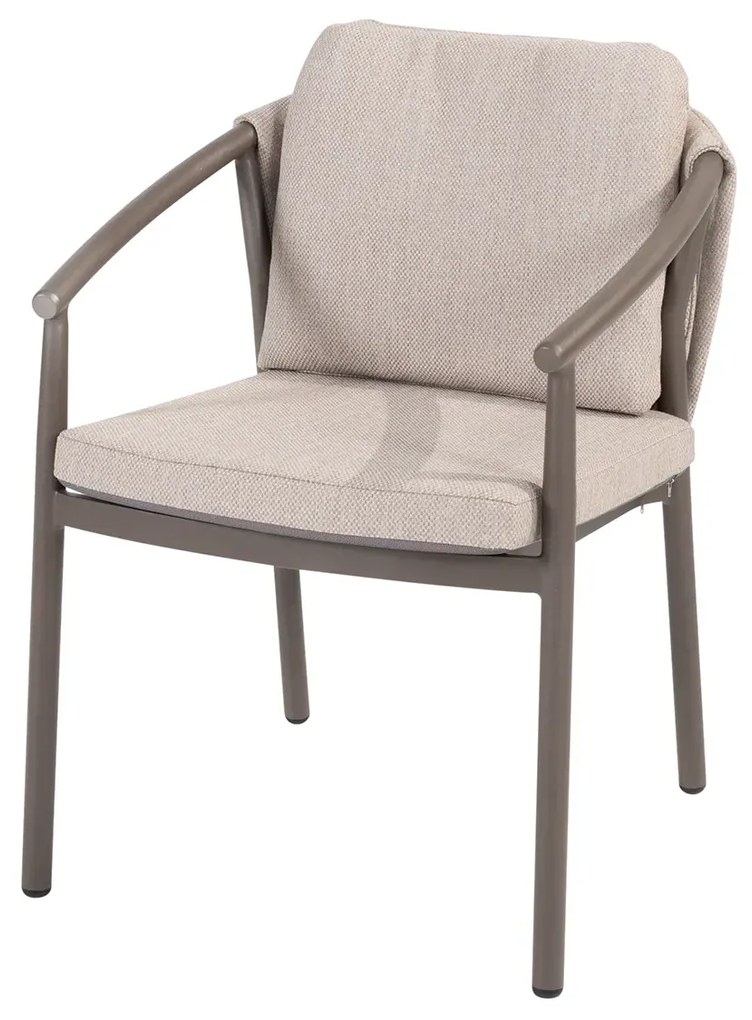 Taste by 4 Seasons Barolo tuinstoel Terre Tuinstoel bruin weerbestendig